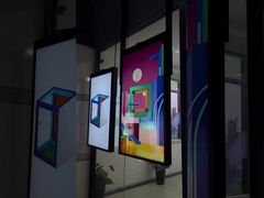 55 İnç Çift Taraflı Pencere LCD Ekran