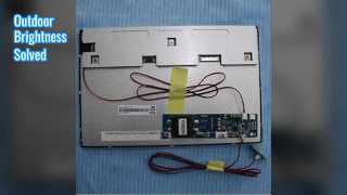 10,1 İnç Yüksek Parlaklıklı Dış Mekan LCD Panel