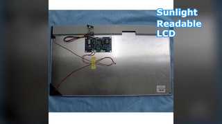 23,8" Yüksek Parlaklıklı Dış Mekan LCD Panel