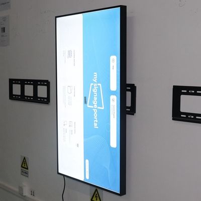 32 Dijital Tabela Reklam Ekranı Duvara Monte Lcd Perakende Vitrin Ekranları