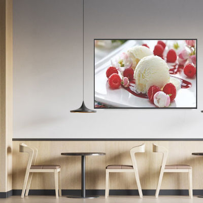 Lcd Pencere Paneli Duvara Montaj 32 İnç Dijital Tabela Ekranı 1920x1080 3500nits