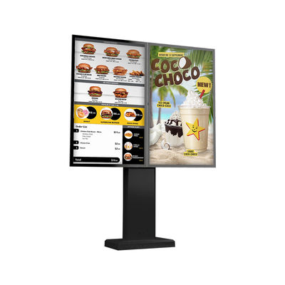 Restoran Fast Food Dijital Sürüşü Menü 49 Inç Android 7.1