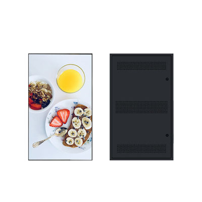 Dışarıdaki 3000 cd/M2 Drive Thru Board 4k LCD Reklam Ekranı Restaruant için