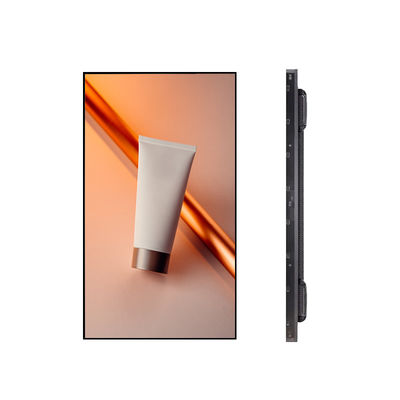 Perakende Mağazası 49 inç Pencere LCD Ekran Tanıtım Bilgisi Kiosk LCD Monitör