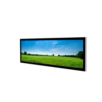 24 inç 1920x360p 500nit~1500nits İç Bar Gerilmiş LCD Ekranı Ultra Geniş Monitör