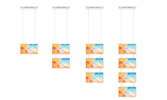 27 İnç FHD Pencere LCD Ekran 2000nit Asma Aparatı